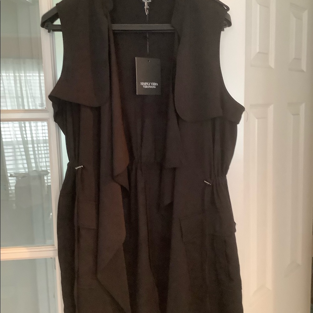 Vera Wang Cargo Vest